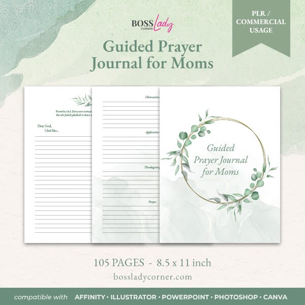 Guided Prayer Journal for Moms